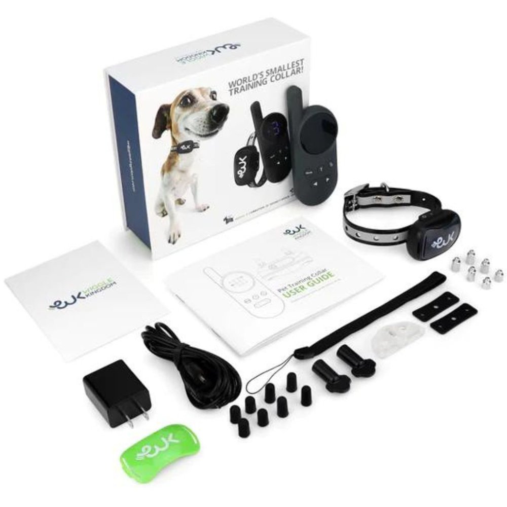 inside the Package of Wiggle Kingdom Shock Collar