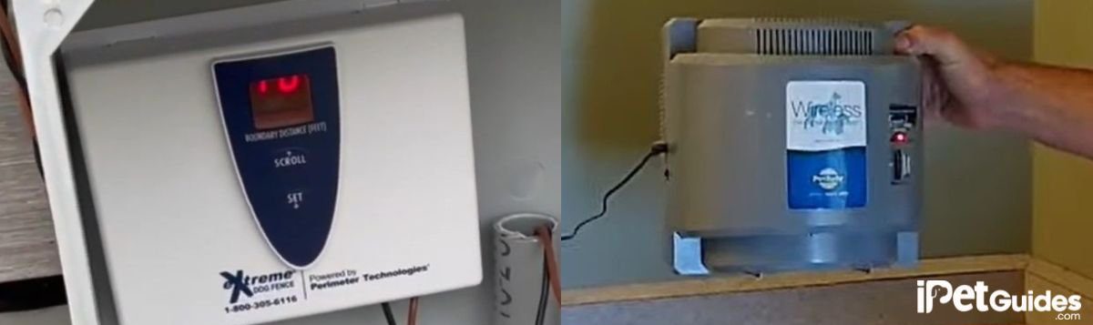 wired and wireless fence