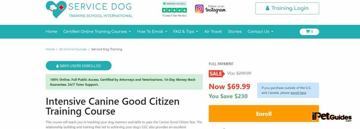Canine Good Citizen Training online course