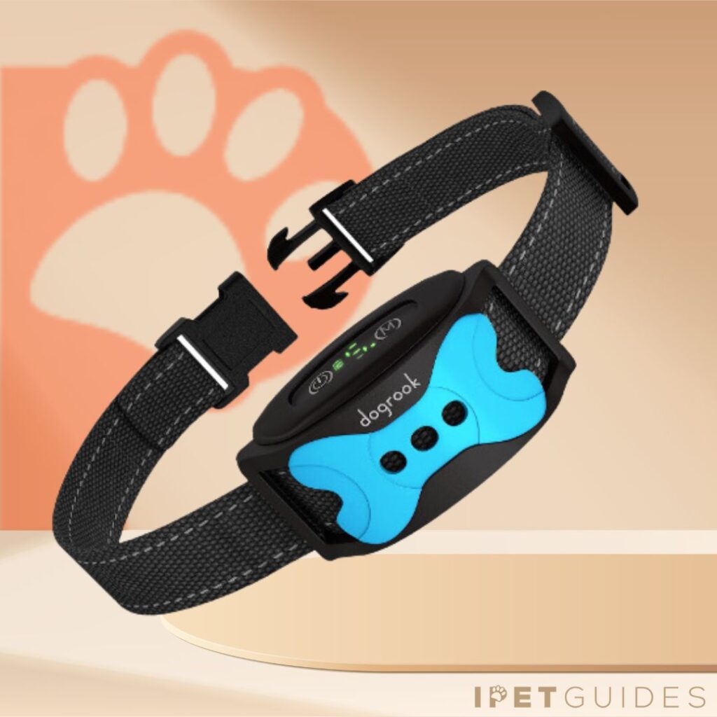 DogRook Humane No Shock Dog Bark Collar