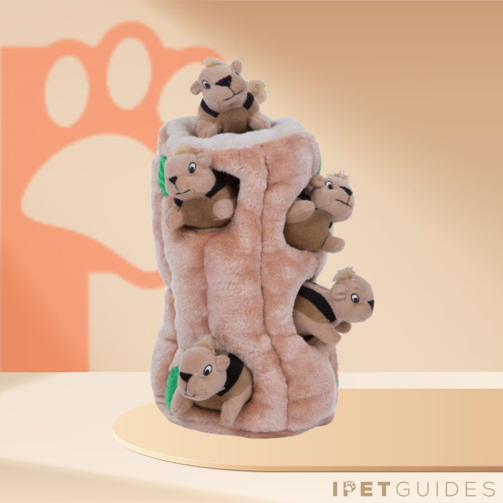 Outward Hound Hide A Squirrel Plush Dog Toy Image