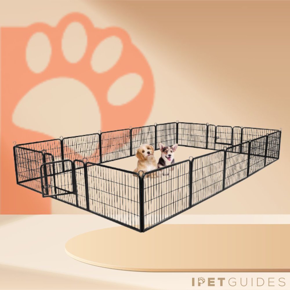 ZENY Dog Play Pen Camping Dog Fence