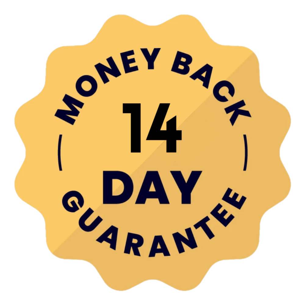money back guarantee badge