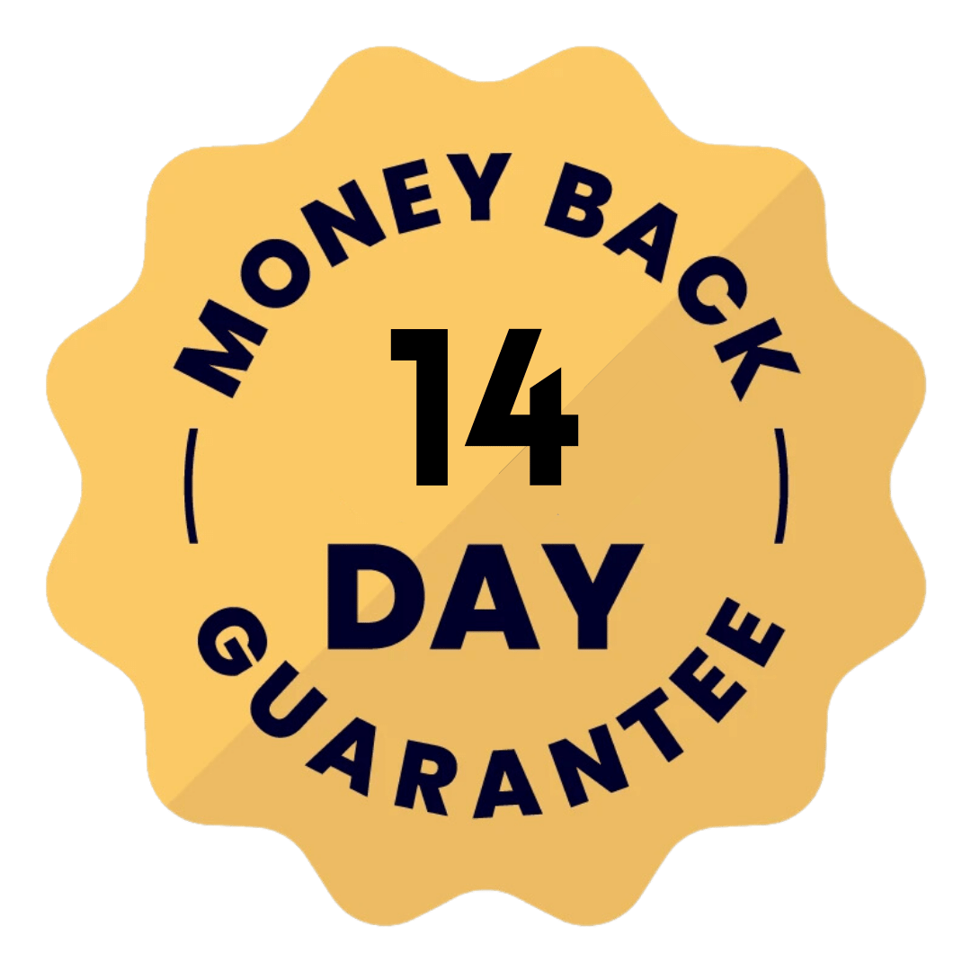 money back guarantee badge