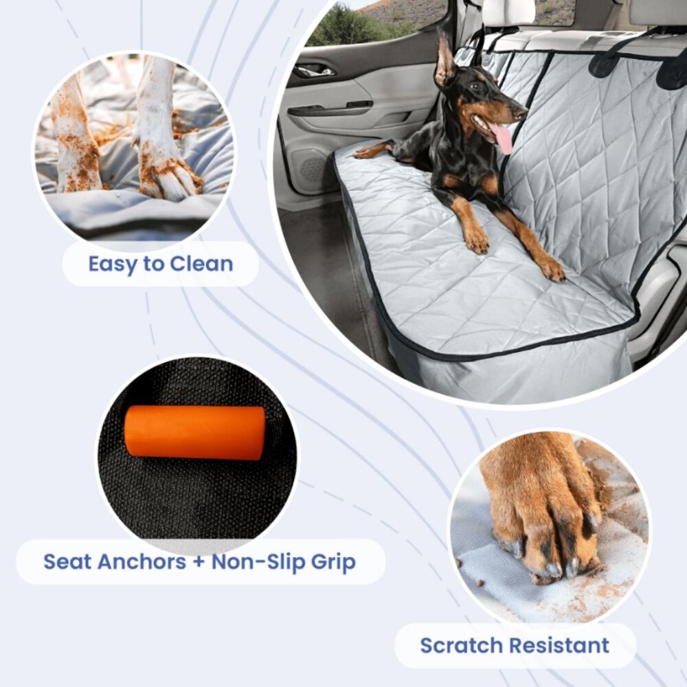 benefits of using a rear split dog seat cover